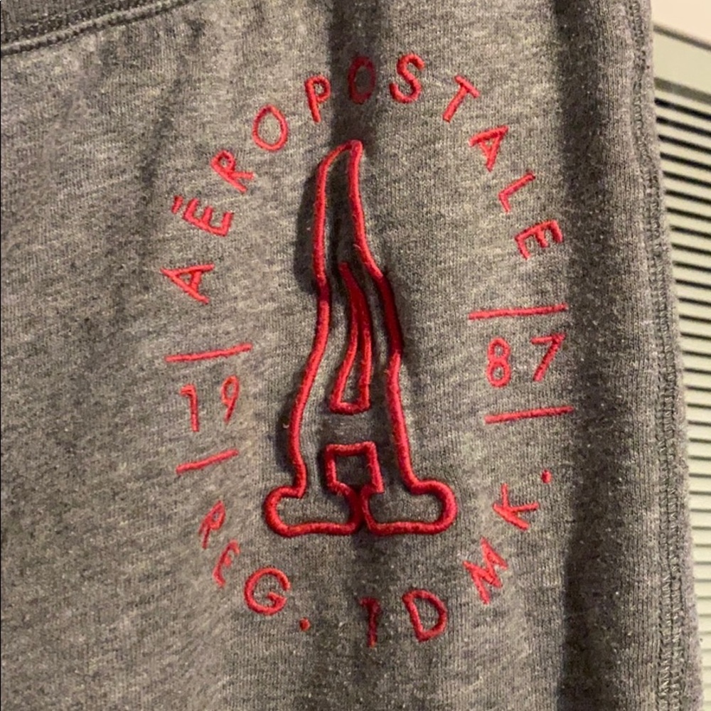Gray Aeropostale sweatpants